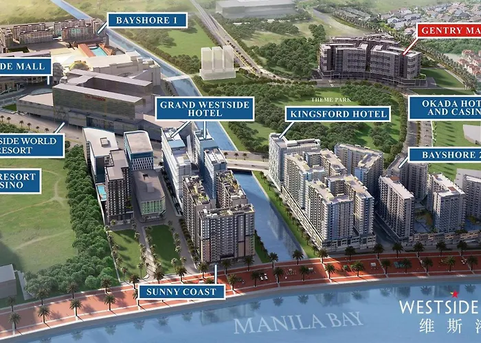 Gentry Manor Fast Wifi,balcony Near Okada,moa&naia 8q Apartment